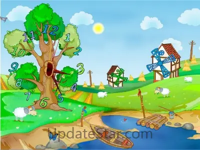 Spring Clock Screensaver 2.0