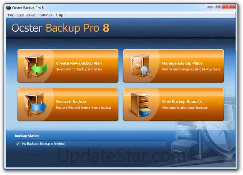 Ocster Backup Pro 8.8