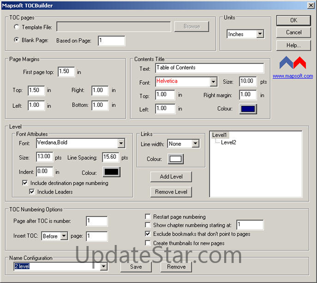 TOCBuilder 1.5.5