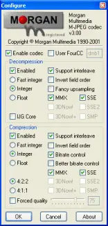 Morgan Multimedia MJPEG Codec 3.0