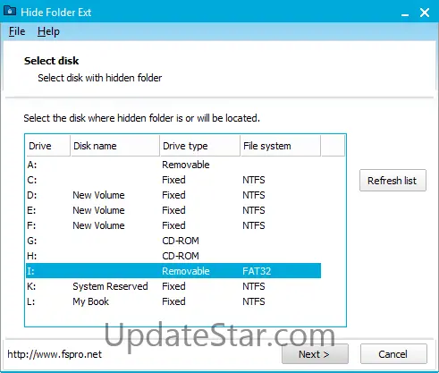 Hide Folder Ext 1.5