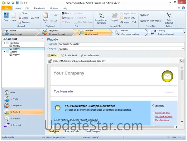 SmartSerialMail 7.3