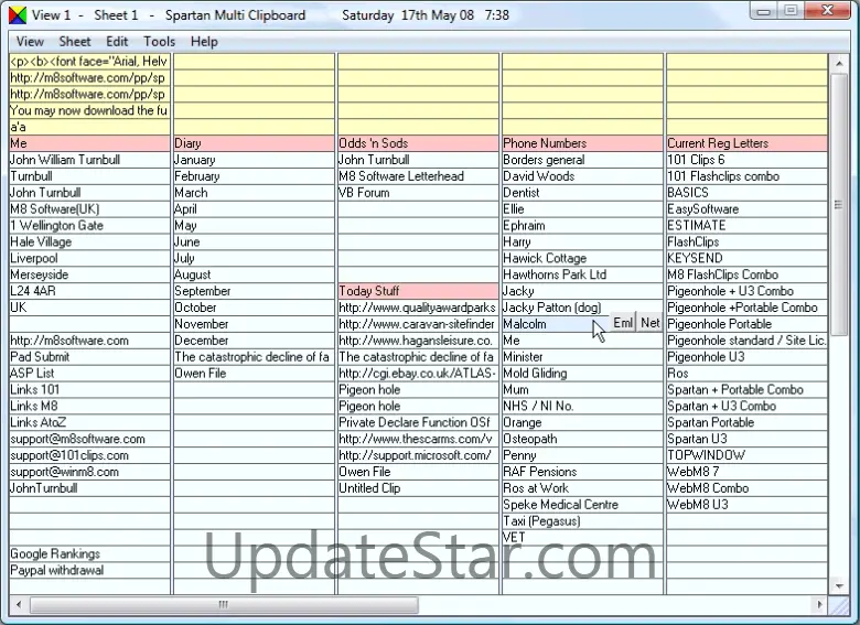 Spartan U3 Multi Clipboard 10.4