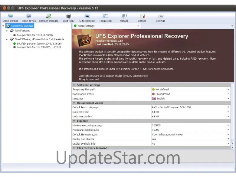 UFS Explorer Professional Recovery 10.11.1