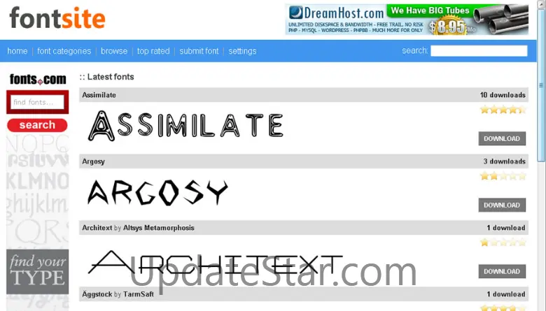 Fonts Site Script 2.3