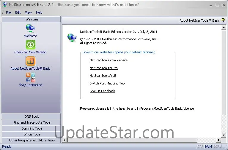 NetScanTools® Basic Edition 2.54