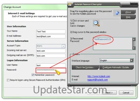 Asterisk Password Decryptor 3.31
