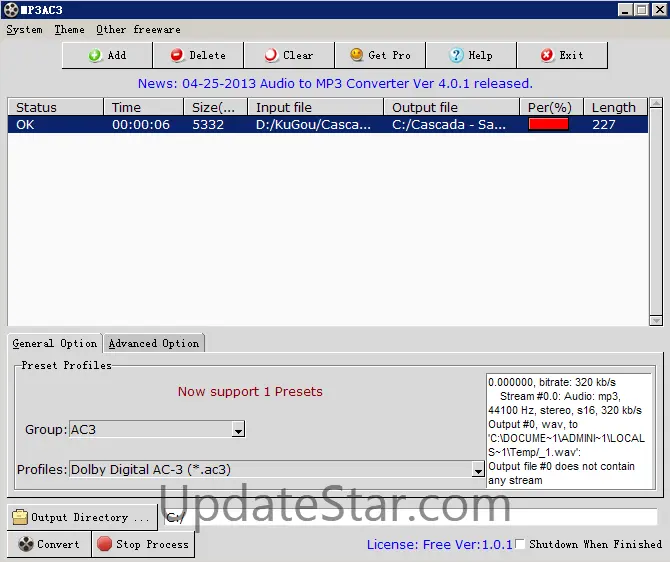 MP3AC3 1.0.1