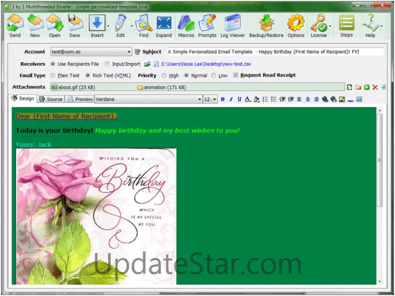 1 by 1 Multithreaded Emailer 7.0