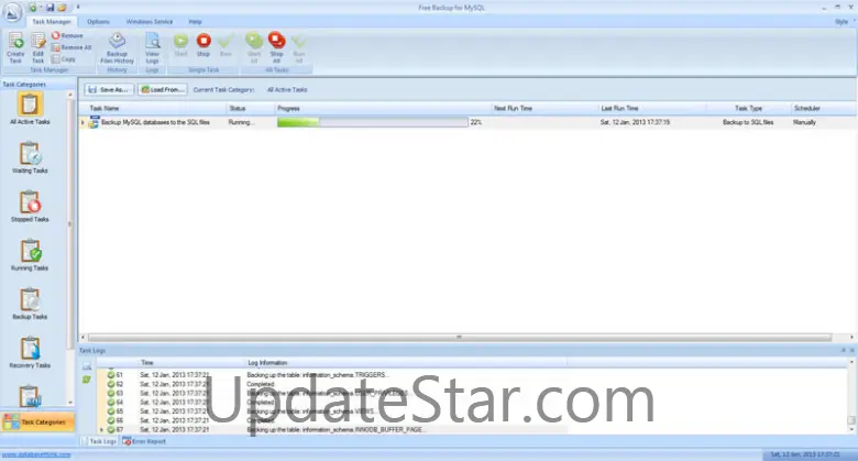 Free Backup for MySQL 5.5