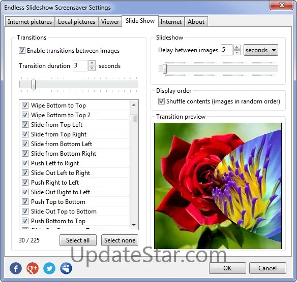 Endless Slideshow Screensaver 1.20