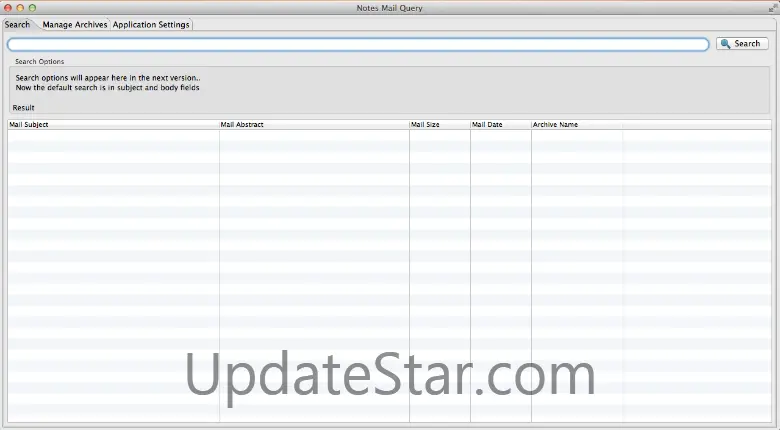 Notes Mail Query 2.0
