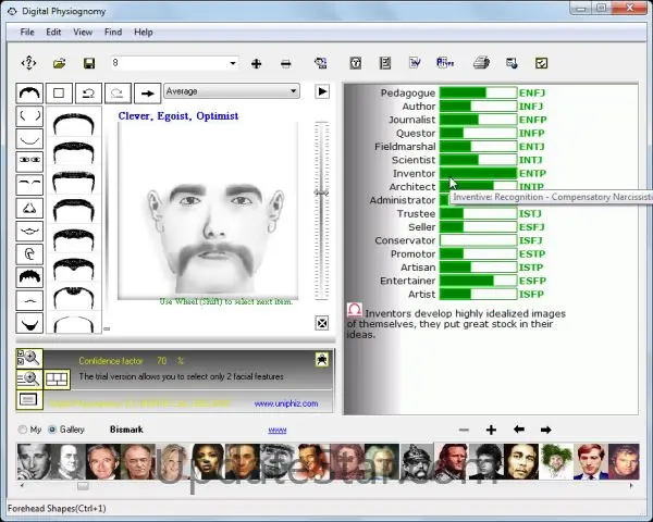 Digital Physiognomy 1.540