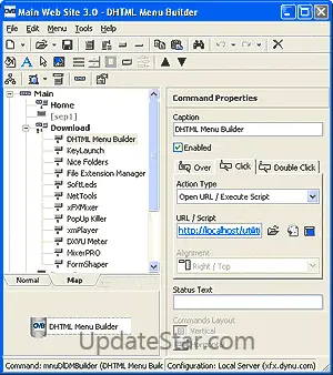 DHTML Menu Builder 4.20.033