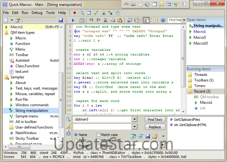 Quick Macros 2.4.3.8