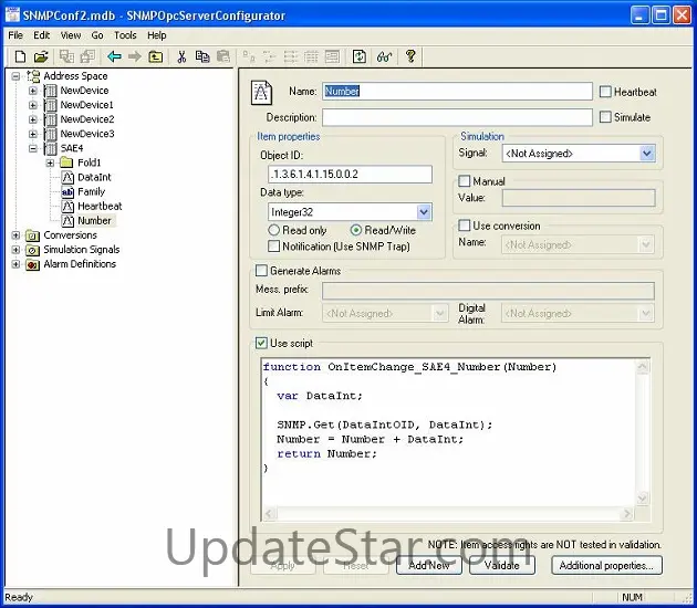 SAEAUT SNMP OPC Server Basic 3.2