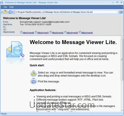 MessageViewer Lite email viewer 5.0.466