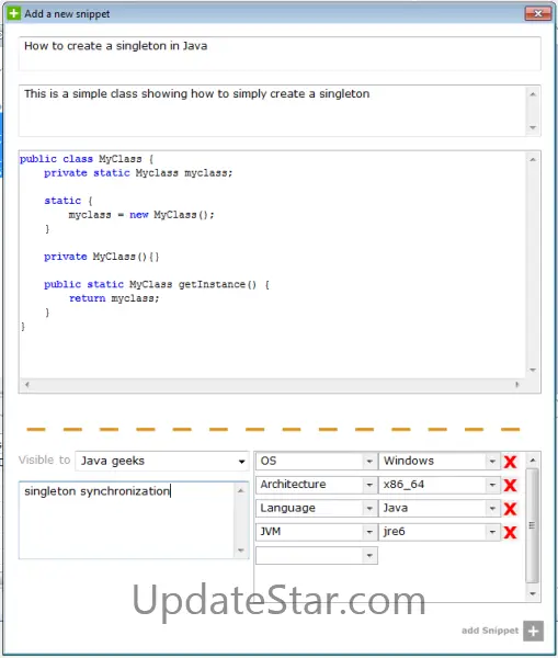 Snip2Code Plugin for Eclipse 2.0