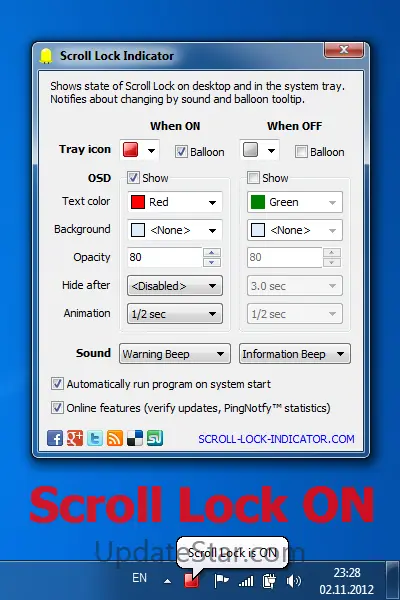 Scroll Lock Indicator 1.5