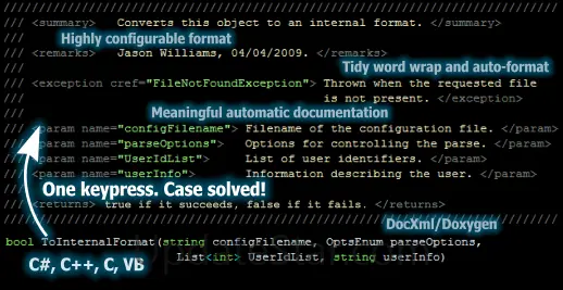 Atomineer Pro Documentation 10.46