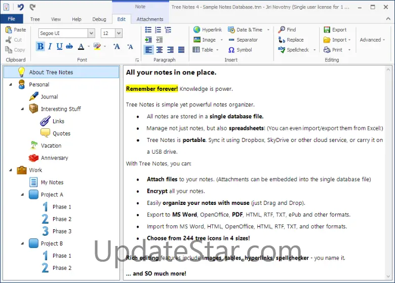 Tree Notes 4.110