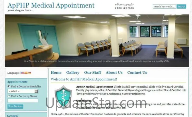 ApPHP Medical Appointment 2.1.1