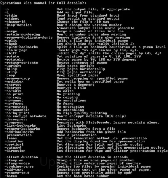 Coherent PDF Command Line Tools 1.8