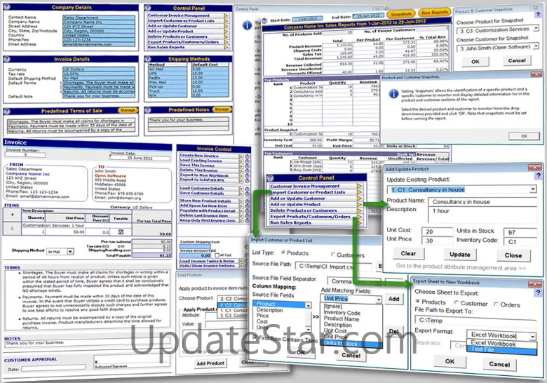 Invoice Template for Excel 3.2