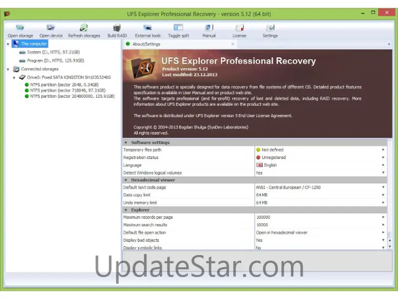 UFS Explorer Professional Recovery 10.11.1