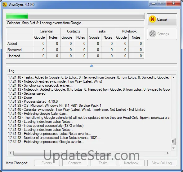 AweSync 7.5.1.2