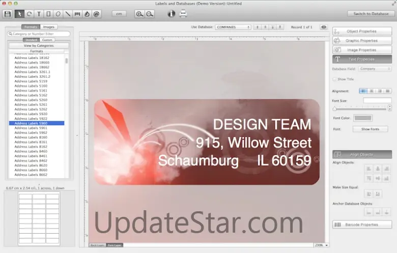 Labels and Databases 1.6.1