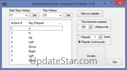 Auto Keyboard Presser by Autosofted 1.8