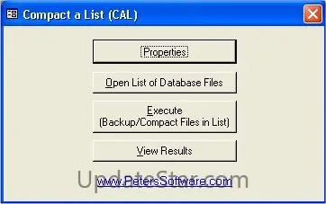 Compact A List for MS Access 3.3