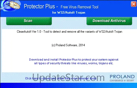 W32/AutoIt Free Trojan Removal Tool 1.0
