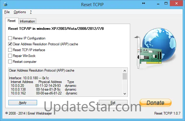 Reset TCPIP 1.0.7