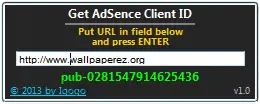 Get AdSense Client ID 1.1