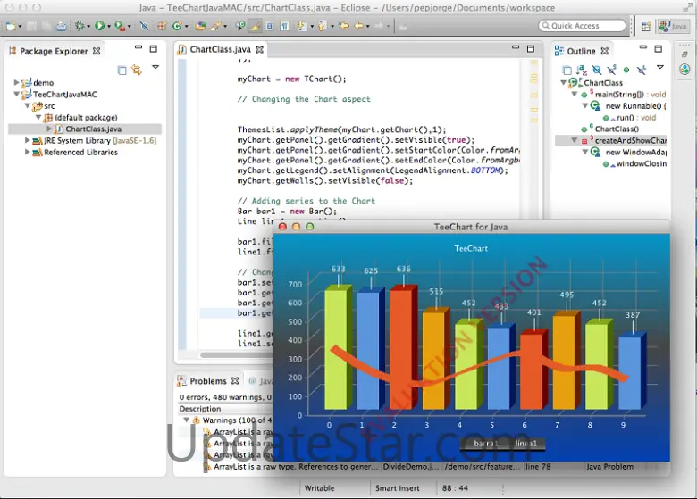 TeeChart for Java 2021