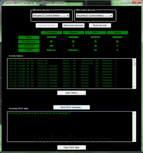 Active MIDI DJ Console for .NET 1.1