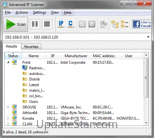 Advanced IP Scanner 2.5.3850