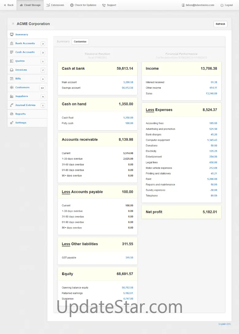 Manager Accounting Software 14.8.43