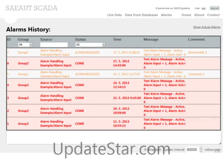 SAEAUT SCADA Web Client 1 CAL 1.0
