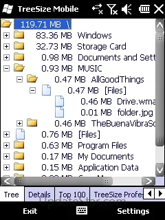 TreeSize Mobile 1.4