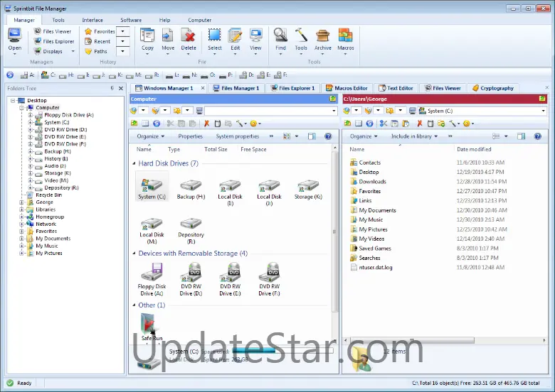 Sprintbit File Manager 4.4