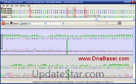 DNA BASER Sequence Assembler 4.10