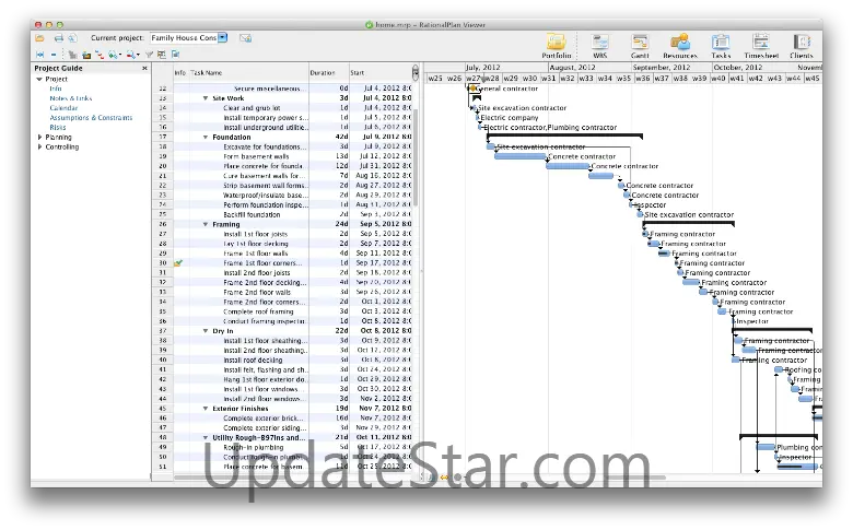 RationalPlan Project Viewer for Mac 6.1
