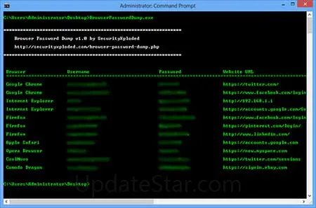 Browser Password Dump 8.0