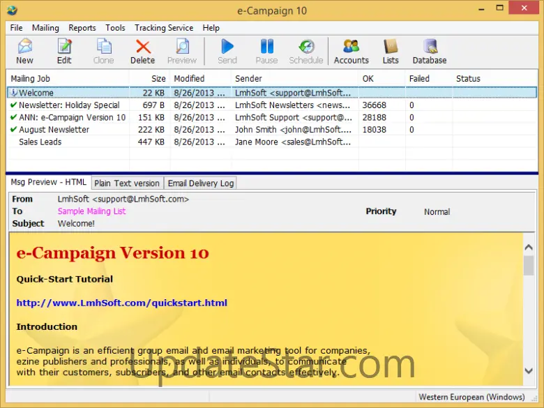 e-Campaign 10.0.35