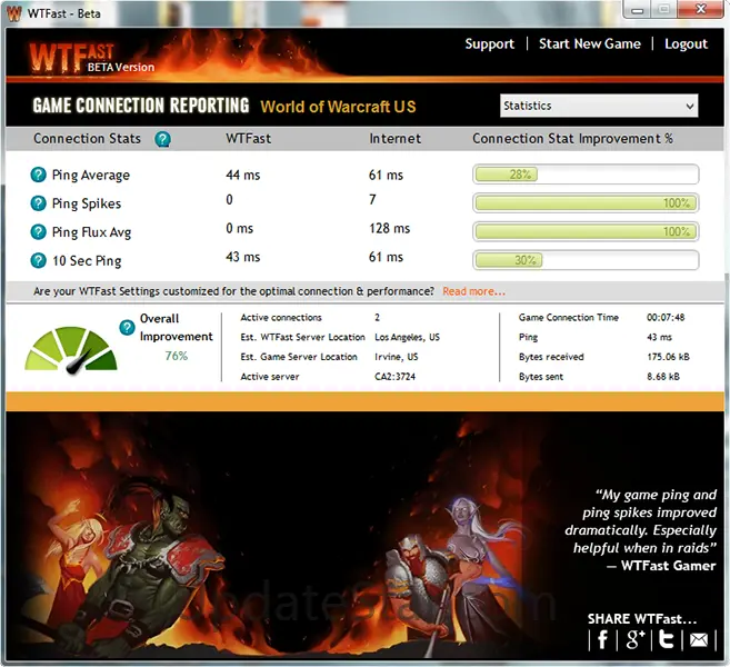 WTFast 3.5.6.464