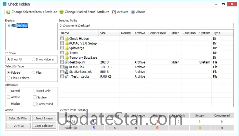 MZ Check Hidden 1.4