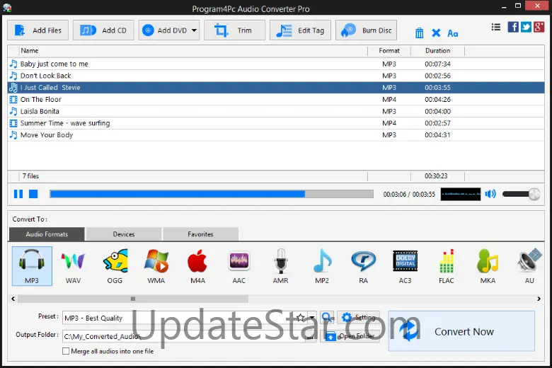Program4Pc Audio Converter Pro 4.3
